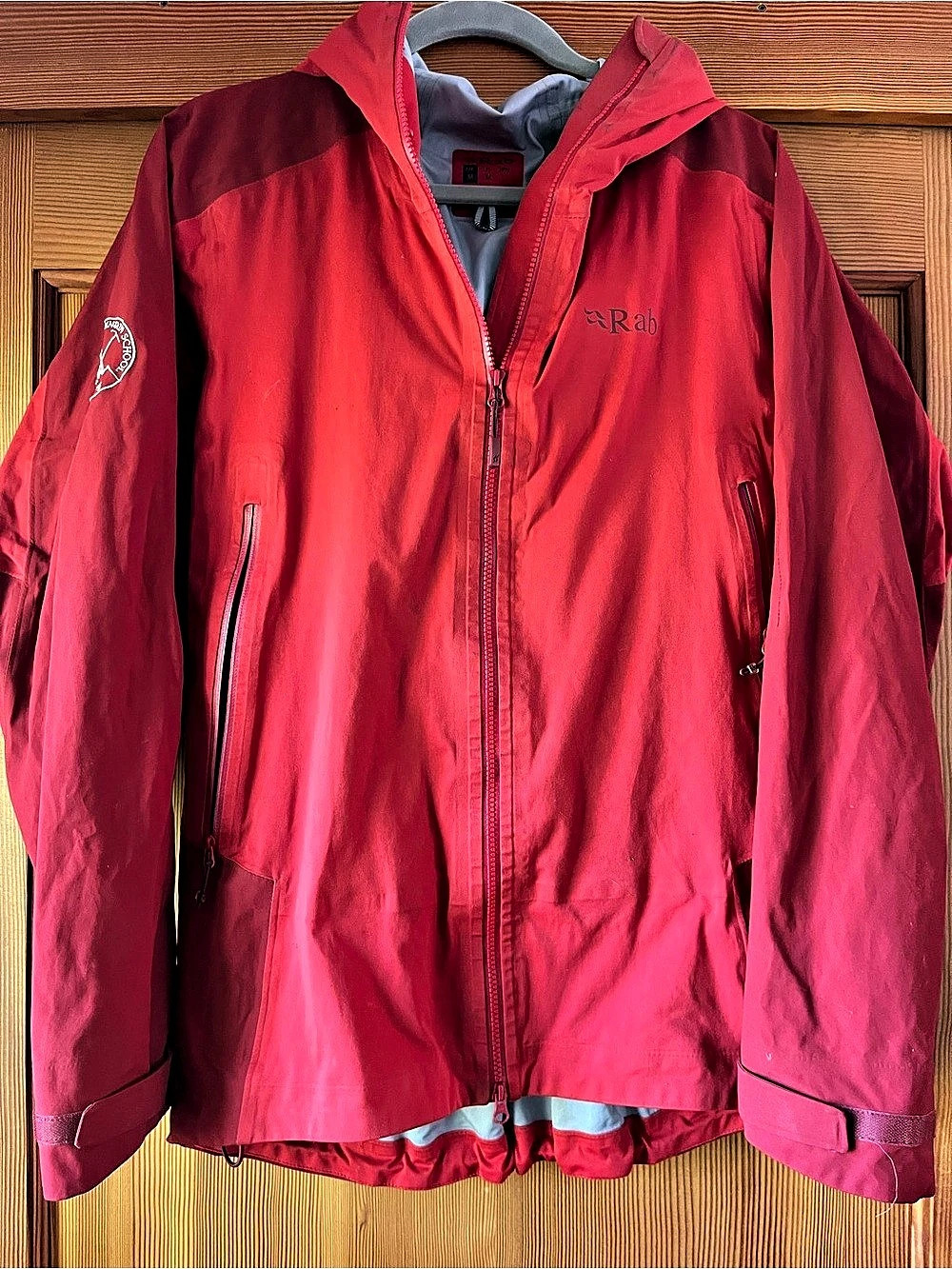 Rab Men's Red Performance Jacket- kinetic 2.0